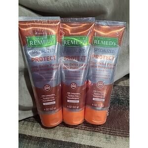 New Medline Remedy Specialized Zinc Oxide Paste, Skin Protection, 3-Pk, 4 oz ea